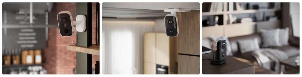 Ajax IndoorCam — приклад установки
