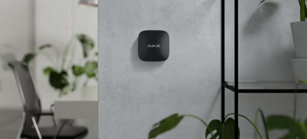 Розумний датчик якості повітря Ajax LifeQuality Jeweller black