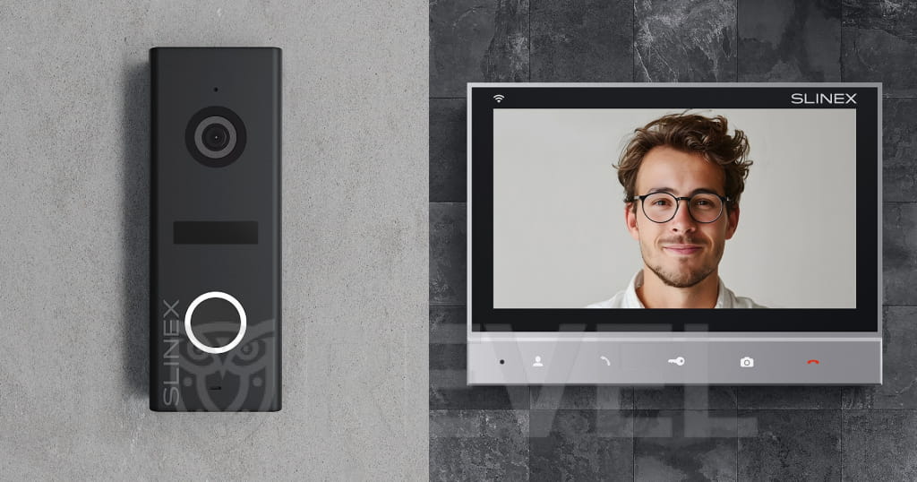 Комплект домофону Slinex SK 7 Cloud