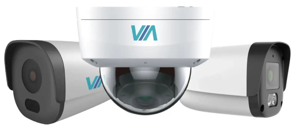 Бюджетні системи відеоспостереження VIA SECURITY