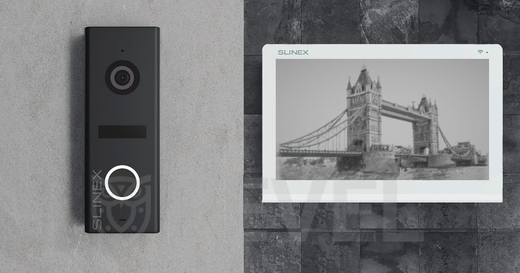 Комплект домофону Slinex Nexo 7 Cloud Kit White