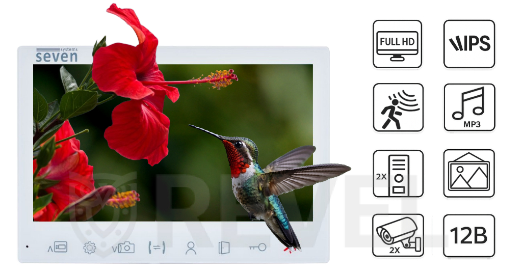  Домофон SEVEN DP–7575 FHD IPS