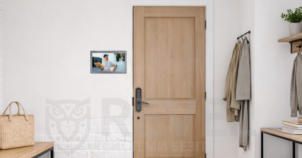 Домофон в квартиру SEVEN DP-7570 FHD IPS grey