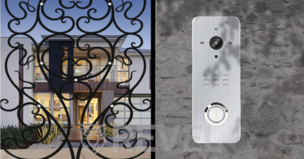 Монтаж відеопанелі SEVEN CP-7507 FHD в приміщенні або на вулиці (фото)