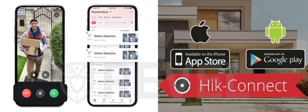 Віддалене керування з телефона Hik-Connect