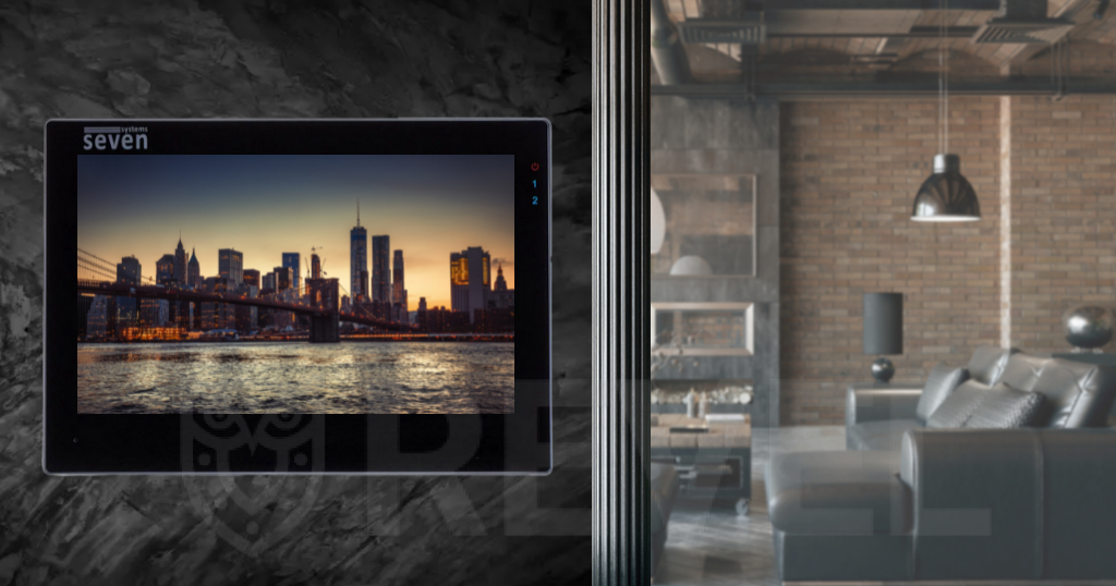 Домофон SEVEN DP-7577FHDW IPS black (фото)