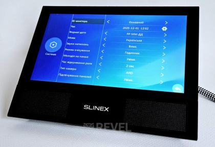 Комплект Wi-Fi домофона, FullHD панели и дополнительной камеры Slinex Sonik AI Video Kit black (AI детекция и дозвон на смартфон)