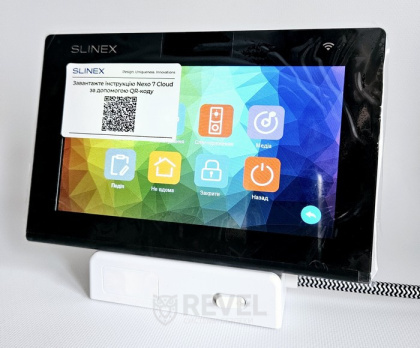 Комплект Wi-Fi видеодомофона Slinex Nexo 7 Cloud Kit Black (детекция движения и дозвон на смартфон)