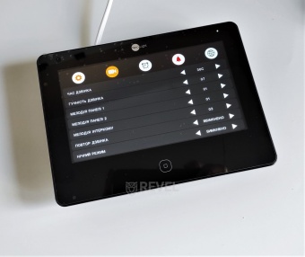 FullHD Wi-Fi сенсорный видеодомофон 7" Neolight ALPHA HD WF Black с дозвоном на смартфон