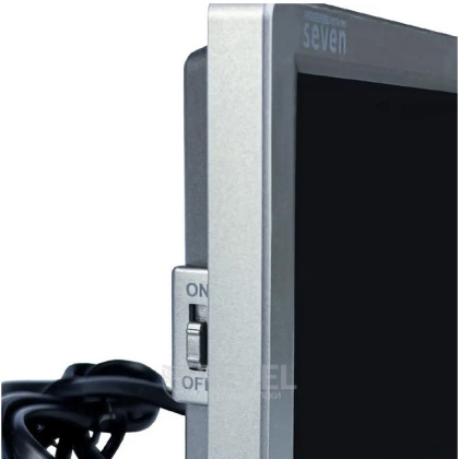 Домофон для частного дома с электромеханическим замком SEVEN DP-7570 FHD Lock Kit Grey