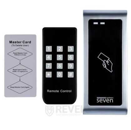 Автономный контролер со считывателем SEVEN CR-7463m (EM-Marin + MIFARE)