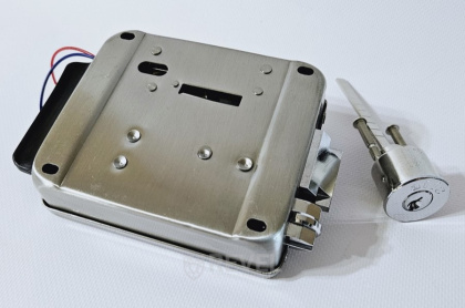 Комплект домофона с электромеханическим замком из нержавеющей стали Seven Kit DF-Lock (black)