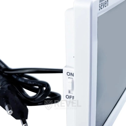 Комплект FHD IPS 7" видеодомофона и FHD панели вызова SEVEN DP-7570 FHD KIT White