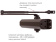 Доводчик дверей с ветровым тормозом RYOBI 2000 D-2005V DARK_BRONZE