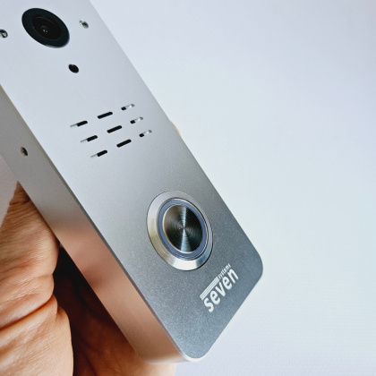 Wi-Fi домофон с дополнительной камерой SEVEN DP-7576 Cam Kit white (AI детекция человека, дозвон на телефон, Tuya Smart) Wi-Fi домофон с дополнительной камерой SEVEN DP-7576 Cam Kit white (AI детекция человека, дозвон на телефон, Tuya Smart)