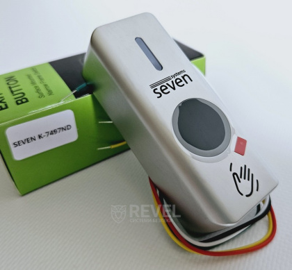 Комплект контроля доступа с электроригельным замком Seven Office RV Rfid (white / black)