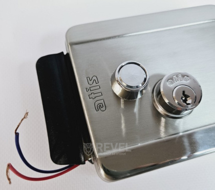 Комплект домофона с электромеханическим замком Seven Kit Home-Lock black