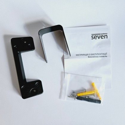 Wi-Fi домофон с дополнительной камерой SEVEN DP-7576 Cam Kit black (AI детекция человека, дозвон на телефон, Tuya Smart) Wi-Fi домофон с дополнительной камерой SEVEN DP-7576 Cam Kit black (AI детекция человека, дозвон на телефон, Tuya Smart)