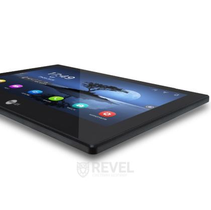 Беспроводной комплект видеодомофона NeoLight Alpha Hybrid IPW Kit Black (панель Optima IPW) — дозвон на телефон и запись видео