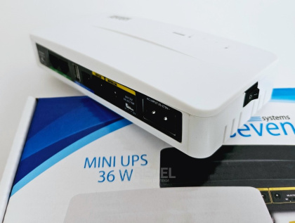 4Мп Wi-Fi уличное видеонаблюдение со звуком и записью по детекции + источник бесперебойного питания SEVEN SH-C7024-UPS-KIT