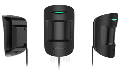 Проводной датчик движения Ajax Superior MotionProtect Fibra Black