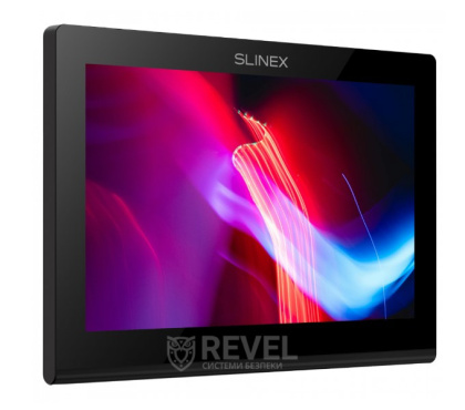 10" IPS видеодомофон + FullHD видеопанель Slinex Nexo 10 Kit Black (программная детекция движения и запись видео)
