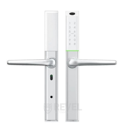 Умный дверной биометрический замок SEVEN LOCK SL-7763BF white