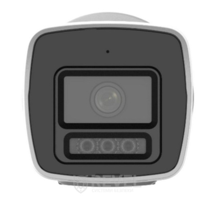 4Mп IP ColorVu видеокамера со Smart Hybrid Light подсветкой и микрофоном Hikvision DS-2CD1047G3-LIUF (2.8мм)