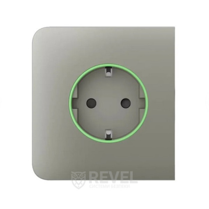 Боковая панель для встроенной розетки Ajax SideCover (smart) [type F]