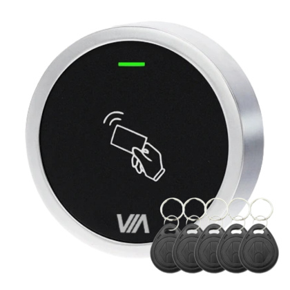 Контроллер автономный со считывателем EM-Marine для одной двери Via Security VSA-21M/E