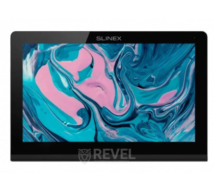 7" IPS видеодомофон + FullHD видеопанель Slinex Nexo 7 Kit Black (программная детекция движения и запись видео)