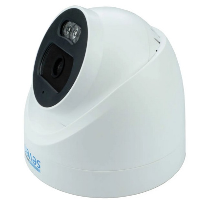 2Мп IP камера видеонаблюдения с микрофоном SEVEN IP-7212PA Lite white (2.8 мм)