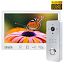 Комплект Full HD відеодомофону з детекцією та записом руху SEVEN DP–7571FHD-W Kit box (white)
