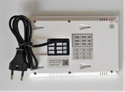Комплект видеодомофона SEVEN DP–7542 white с записью видео по движению