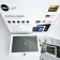 Wi-Fi домофон NeoLight Alpha Hybrid White + панель со считывателем брелков OPTIMA ID FHD Black (управление со смартфона, запись видео)