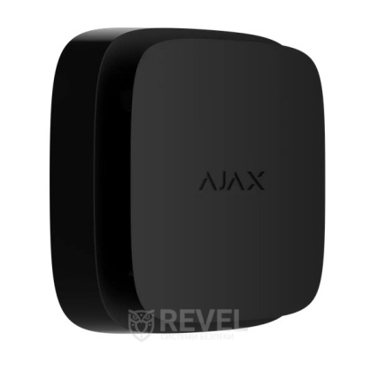 Извещатель пожарный тепловой со звуковым оповещением Ajax EN54 FireProtect (Heat/Sounder) black