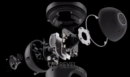 5Мп IP видеонаблюдение со звуком, детекцией и управлением с телефона Ajax TurretCam-5MpHL-Kit black