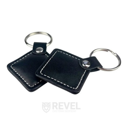Кожаный двухстандартный брелок MIFARE 1K + EM-Marin SEVEN R-99L
