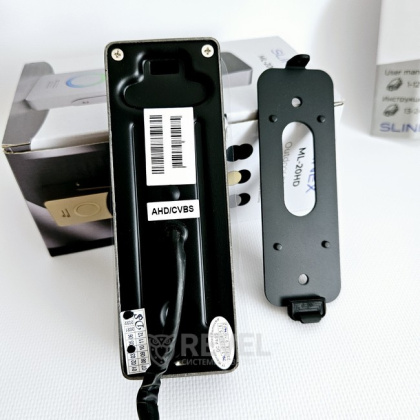 Комплект сенсорного 7" IPS FHD видеодомофона с детектором и записью Slinex KIT SQ-FHD (Black)