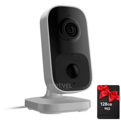 4Мп Wi-Fi камера видеонаблюдения Ajax IndoorCam white с ИК-датчиком движения и встроенным ИИ 4Мп Wi-Fi камера видеонаблюдения Ajax IndoorCam white с ИК-датчиком движения и встроенным ИИ