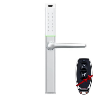 Умный дверной биометрический замок SEVEN LOCK SL-7763BF white