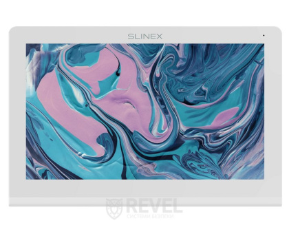 7" IPS видеодомофон + FullHD видеопанель Slinex Nexo 7 Kit White (программная детекция движения и запись видео)