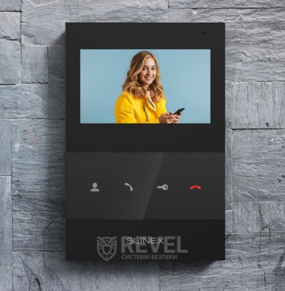 Комплект видеодомофона с записью Slinex SQ-04M Kit box (White / Black)