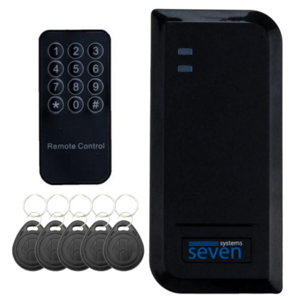 Автономный контроллер со встроенным считывателем (125 кГц EM) Via Security VSA-11P/E Black Автономный контроллер со встроенным считывателем (125 кГц EM) Via Security VSA-11P/E Black