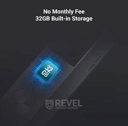 3Мп Wi-Fi дверной звонок Ezviz HP3 Pro (CS-HP3) с аккумулятором и солнечной панелью