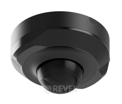 5Мп IP камера видеонаблюдения Ajax DomeCam Mini black (4мм) с микрофоном и возможностями искусственного интеллекта