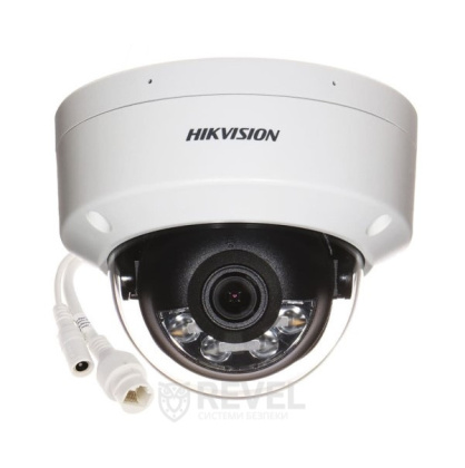 4Мп IP купольная Smart Hybrid Light видеокамера с микрофоном Hikvision DS-2CD1143G2-LIUF (2.8 мм)