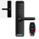 Умный дверной биометрический замок SEVEN LOCK SL-7767BF black (без врезной части)