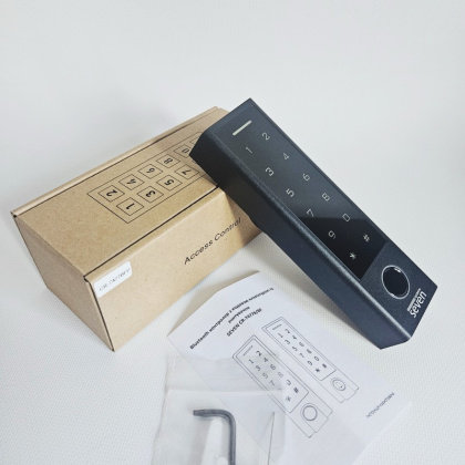 Биометрический NFC Bluetooth контроль доступа с электромеханическим замком (из нержавеющей стали) SKD-KIT-EM15 Биометрический NFC Bluetooth контроль доступа с электромеханическим замком (из нержавеющей стали) SKD-KIT-EM15
