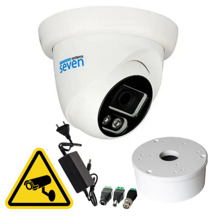 Купольная FHD камера для видеодомофона и аксессуары Seven MH-7612M-Kit